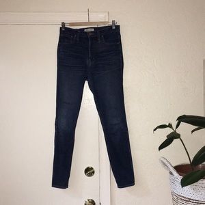 Madewell 10” High Rise Skinny in Hayes Wash